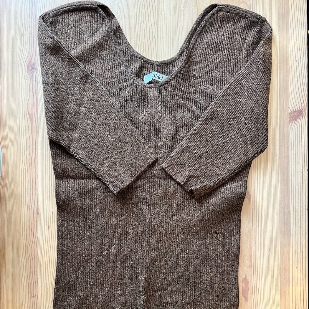 Snidel Japan Knit Mid Sleeve Top XS/S